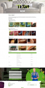 Страница с описанием услуги